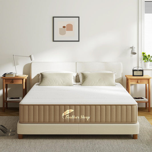Feather Sleep Dual Comfort Memory Foam Mattress | 3 Layered Firm Support Dual Side