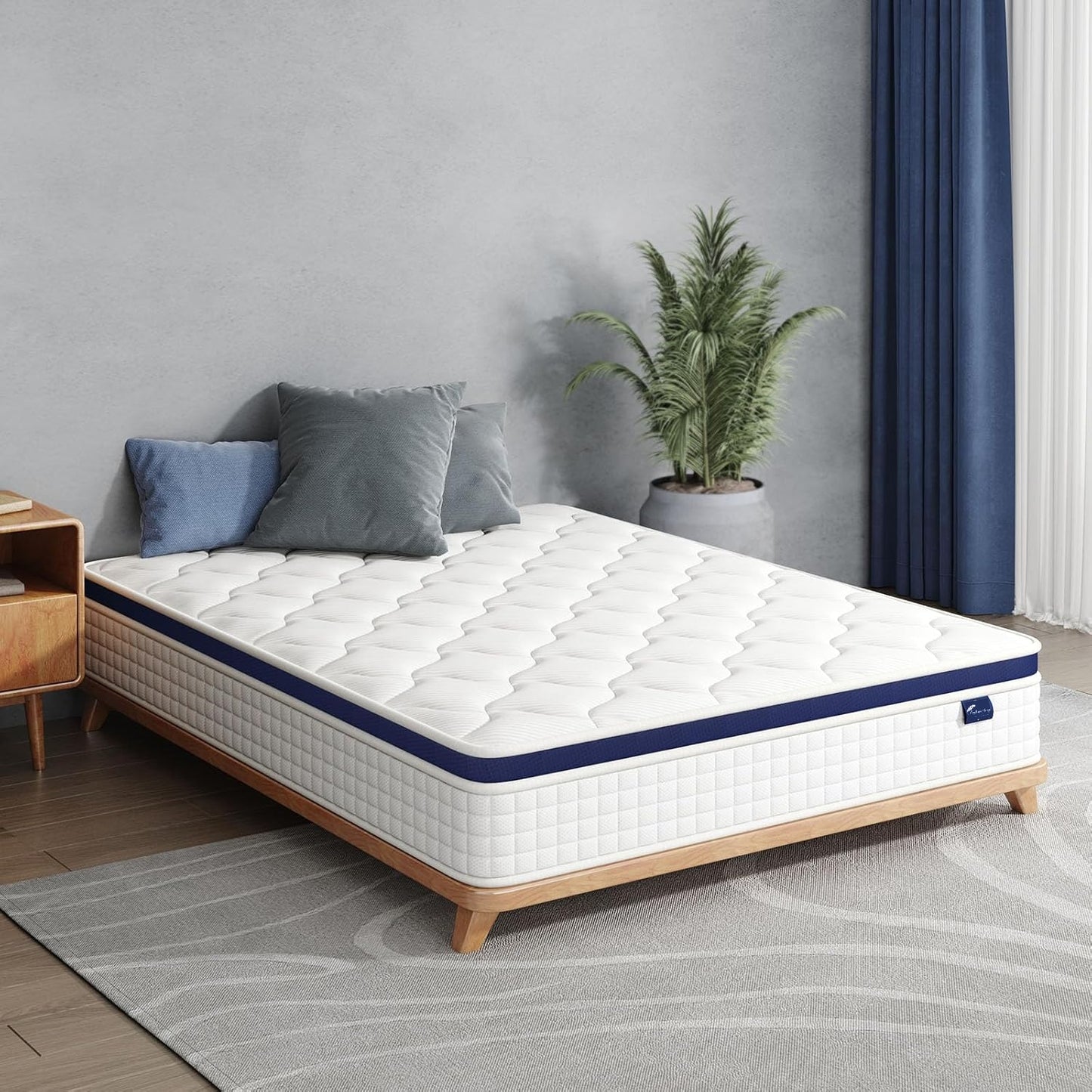 Feather Sleep 5 Zoned Pocket Spring Mattress | High Resilience & Memory Foam mattress
