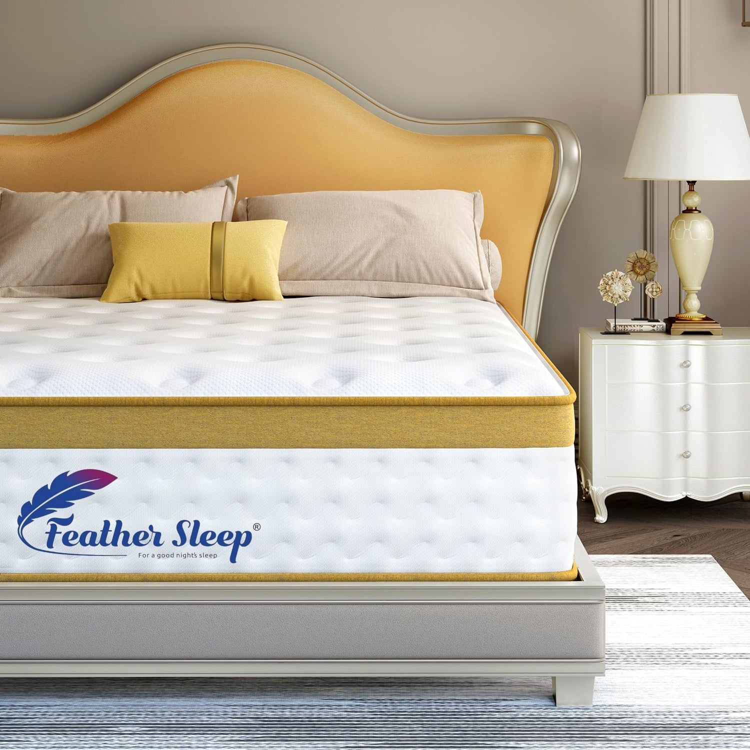cooling gel memory foam mattress India hybrid design