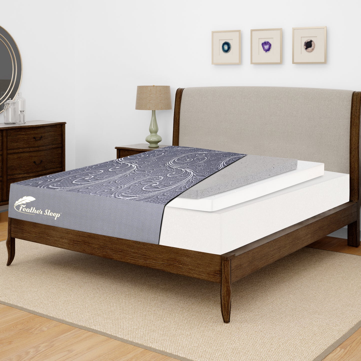 Feather Sleep Dual Comfort Mattress | Orthopedic Mattress 