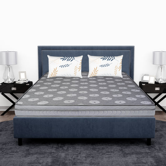 Feather Sleep Orthopedic Dual Comfort Soft & Firm 5 inch High Resilience (HR) Foam Mattress