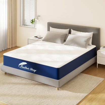 Feather Sleep Cooling Gel OrthoCool Gel Infused Foam Mattress with HR Foam Base | Orthopedic