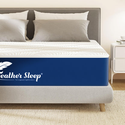 Feather Sleep Cooling Gel OrthoCool Gel Infused Foam Mattress with HR Foam Base | Orthopedic