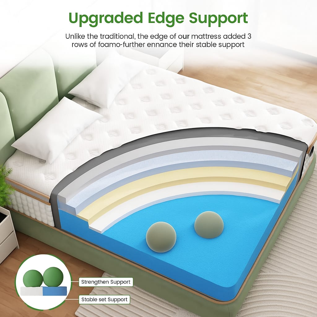 Passion Pro UltraCare Ortho Support – Triple Foam Comfort with 400 GSM Fabric