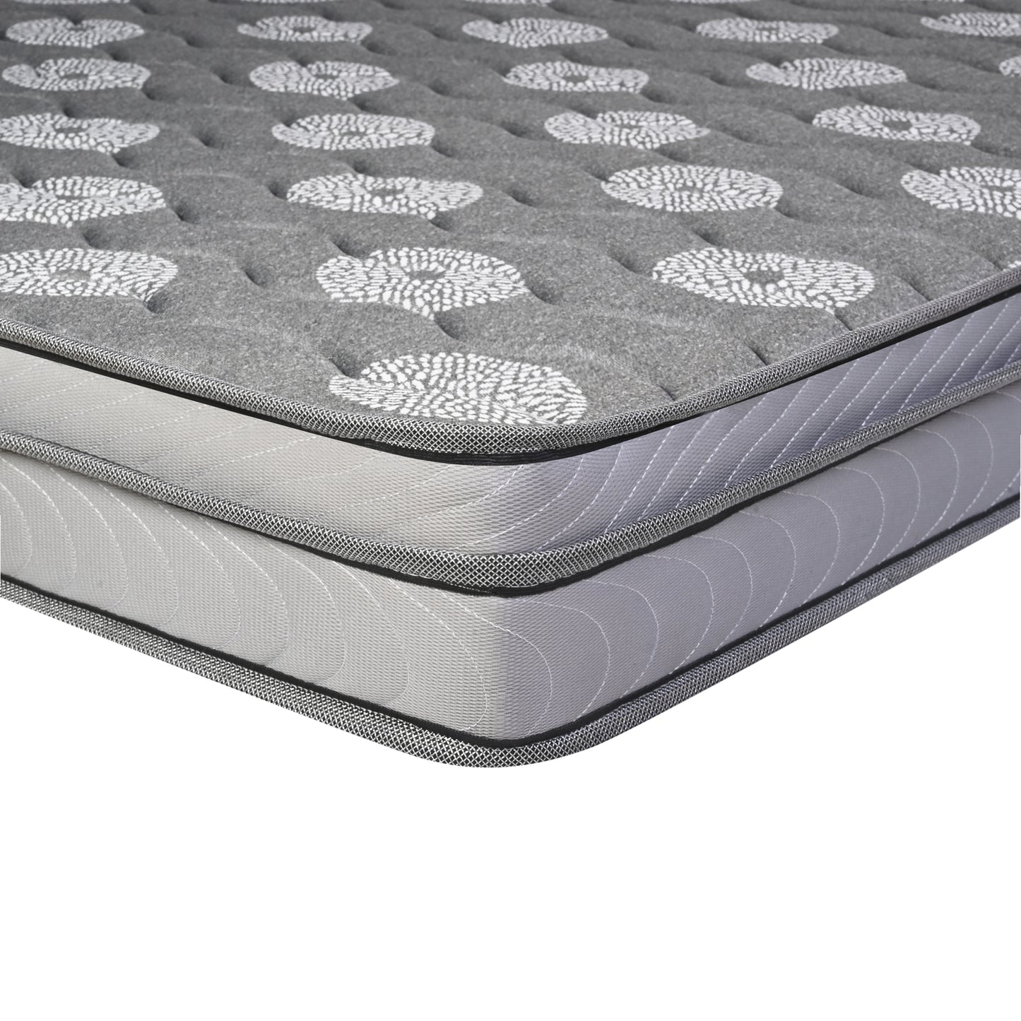Feather Sleep Orthopedic Dual Comfort Soft & Firm 5 inch High Resilience (HR) Foam Mattress