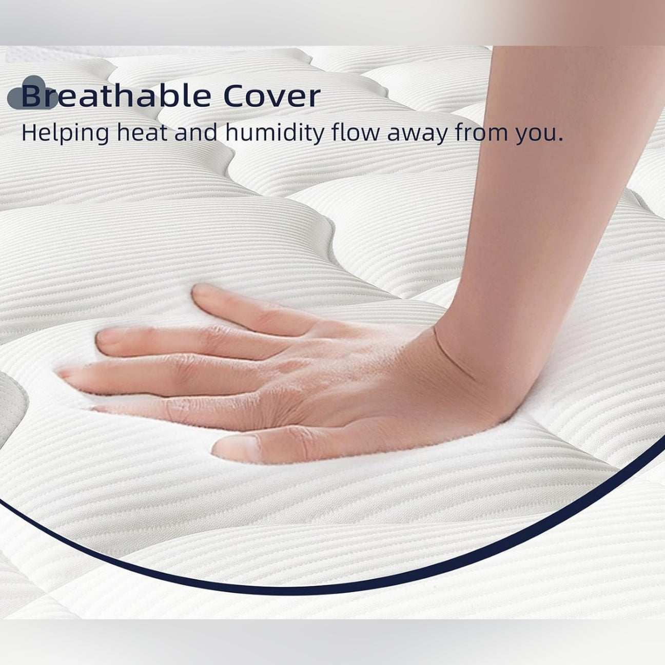 Feather Sleep 5 Zoned Pocket Spring Mattress | High Resilience & Memory Foam mattress
