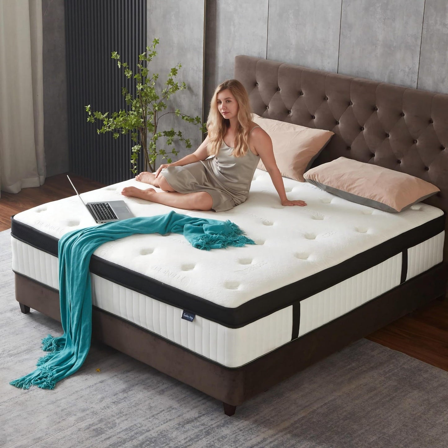 Feather Sleep Orthopedic Mattress – 7 Layers of Cooling, Cushioning, and Core Support