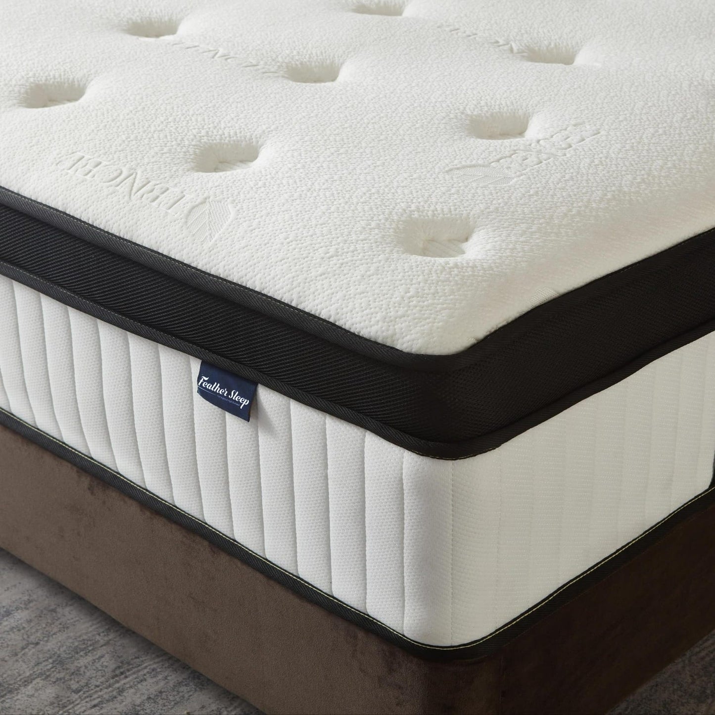 Feather Sleep Orthopedic Mattress – 7 Layers of Cooling, Cushioning, and Core Support