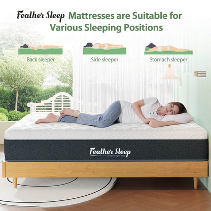 Memory Foam Mattress – Triple Layer Dual Comfort & Orthopaedic Mattress High Resilience Foam Support