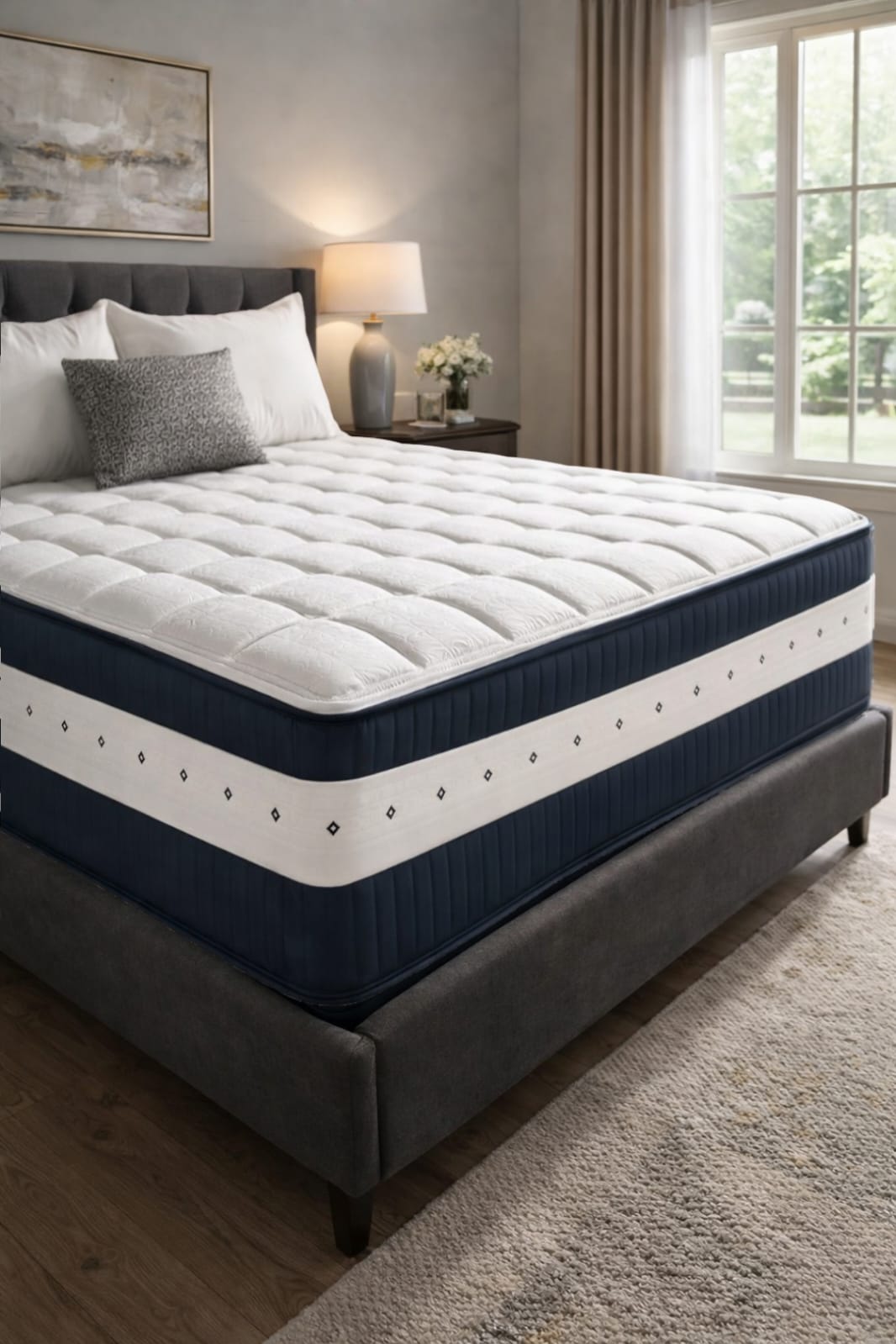 dual comfort orthopedic mattress India hard soft sides