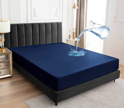soft cotton waterproof bed protector
