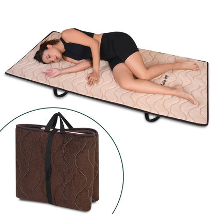 Portable Foldable Lightweight Roll-Up Mattress for Travel