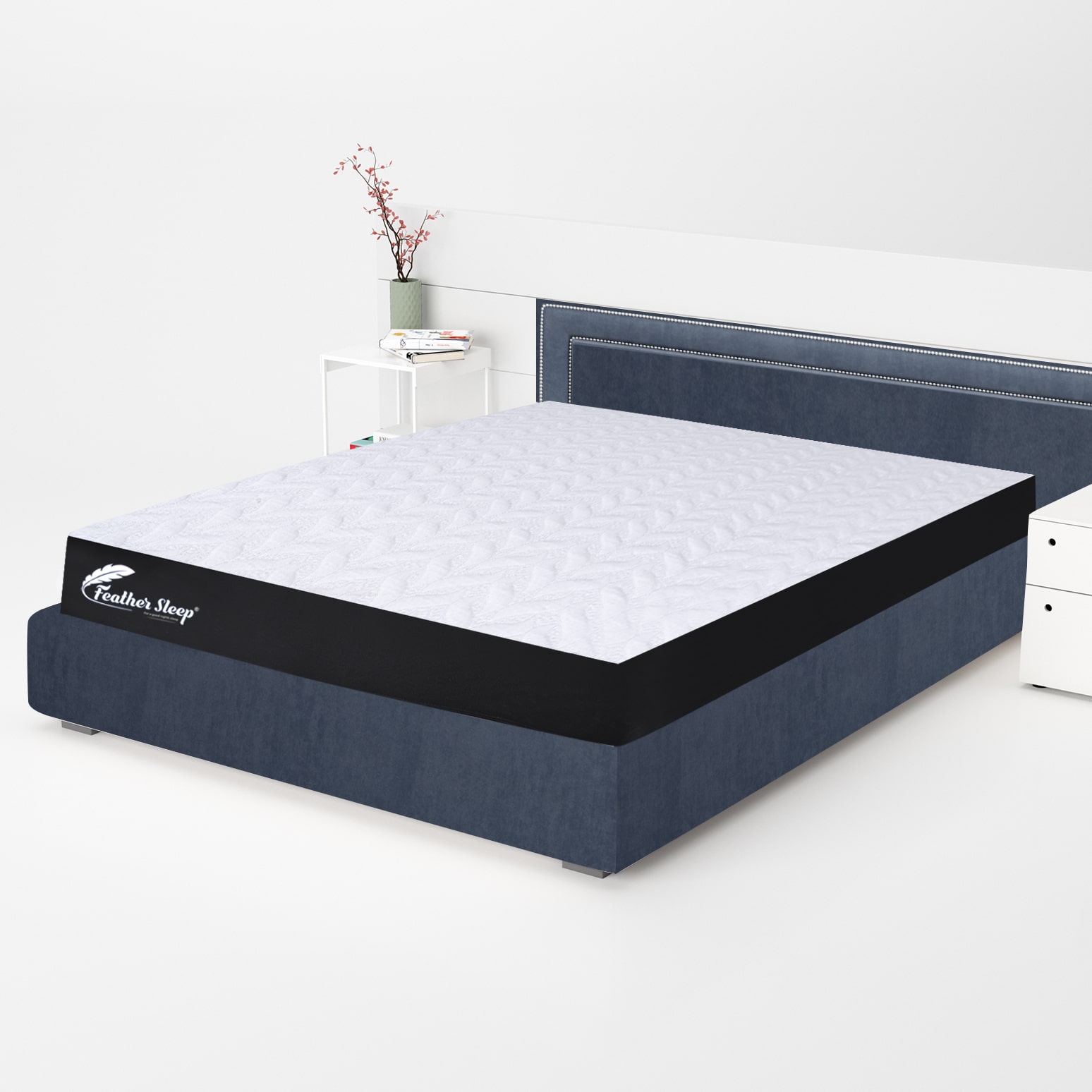 First ChoiceFeather Sleep Dual Comfort 5 Inch Hybrid Ortho Mattress with Cool Gel Foam Luxury Bed Mattress